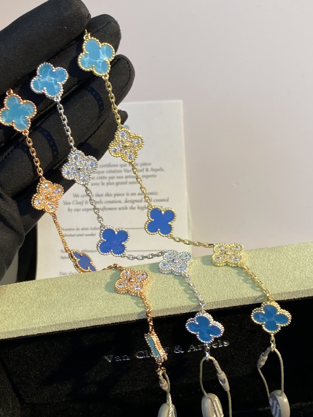 Van Cleef & Arpels Alhambra Chain Necklace